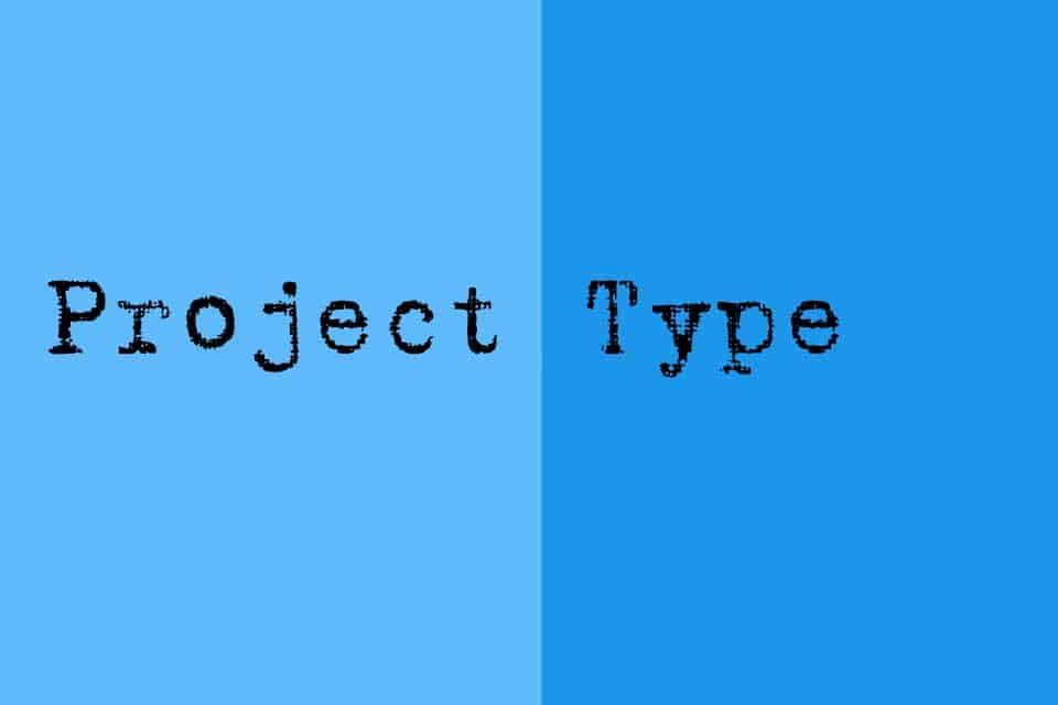 Smartpedia: What is a Project Type?