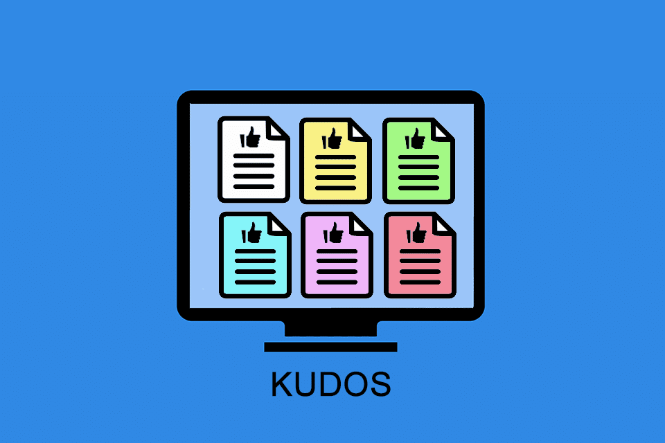 Kudos - appreciation, praise or respect in one short word