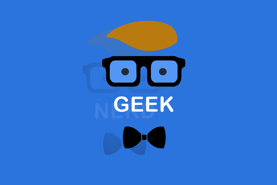 Geek - a person with a particularly strong interest in a subject