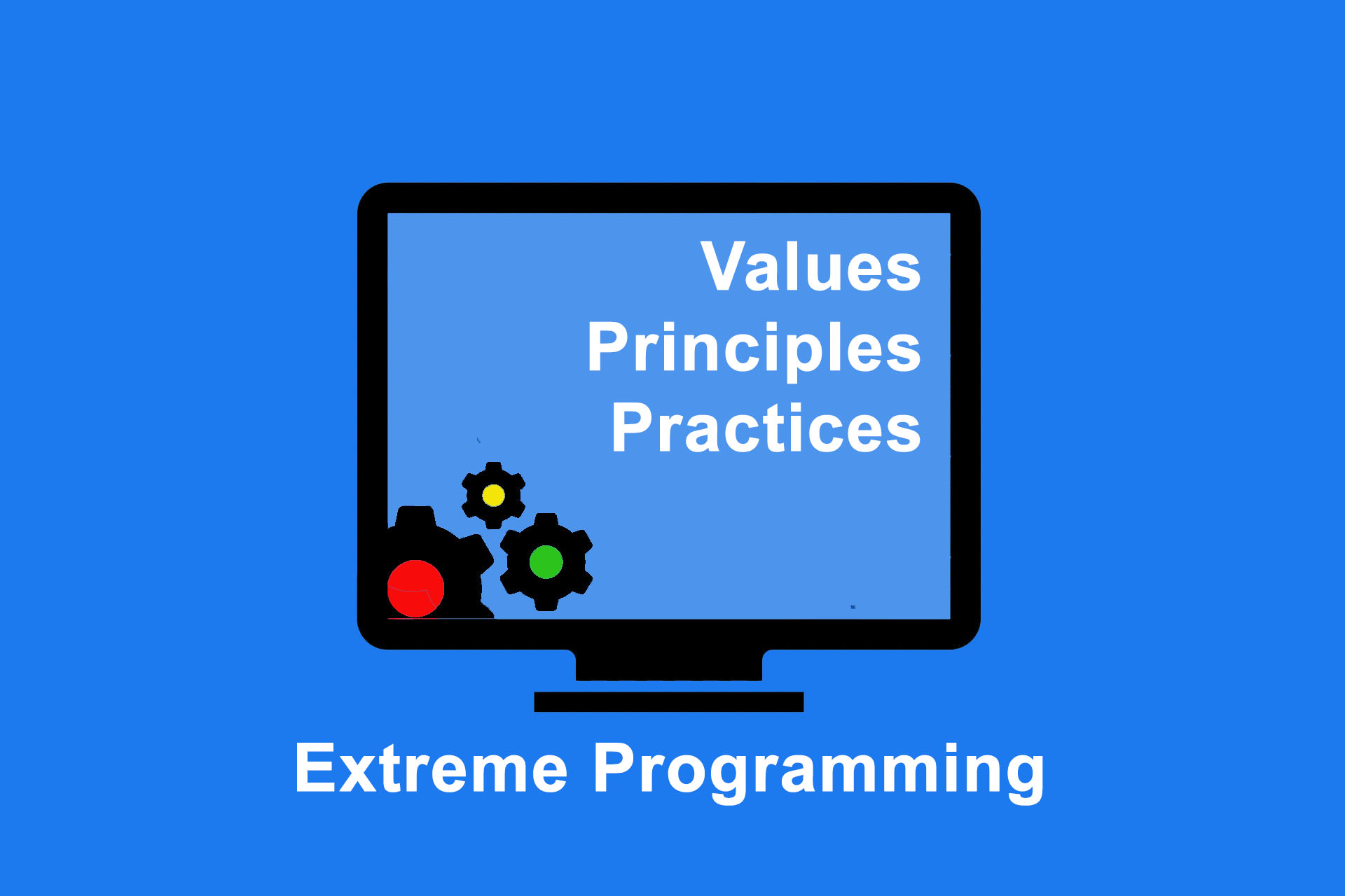 Extreme Programming - a confluence of values, principles and practices
