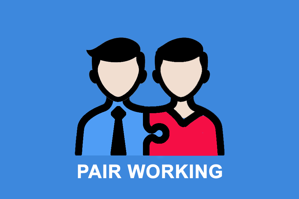 Pair Working - mastering challenges as a tandem with additional skills