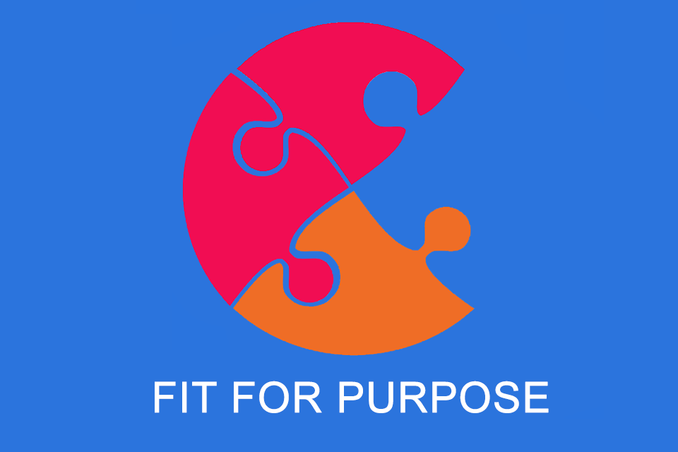 Fit for Purpose - Fulfils the intention