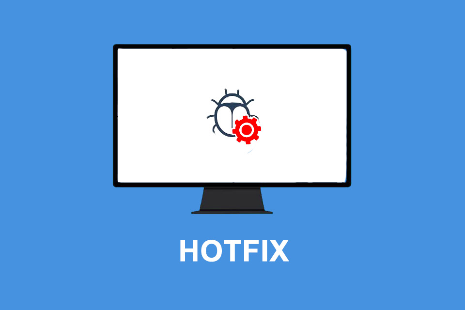 Hotfix - the fastest possible elimination of software errors