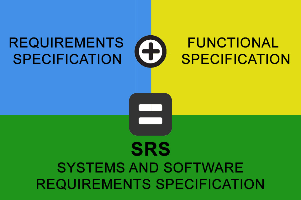 SRS - the combination of requirements specification and functional specification for the specification of systems and software