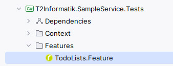 Creating file with the extension .feature Creating file with the extension .feature