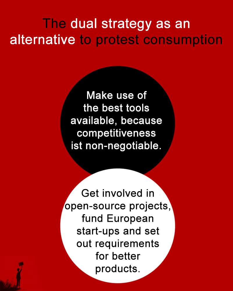 The dual strategy as an alternative to protest consumption The dual strategy as an alternative to protest consumption