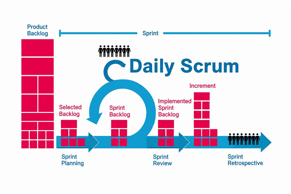 Daily Scrum - the exchange with the Scrum team Daily Scrum - the exchange with the Scrum team