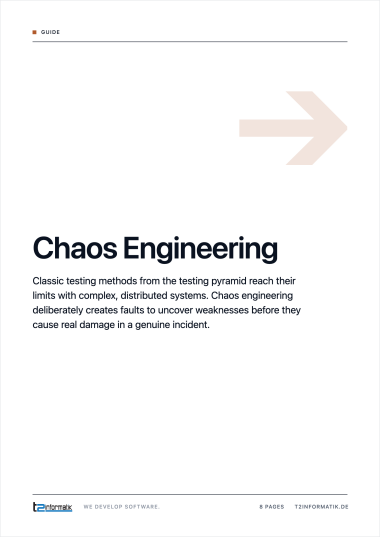 Chaos Engineering Guide - Downloads - t2informatik