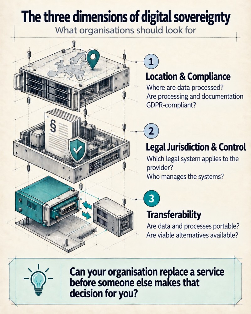 The three levels of digital sovereignty The three levels of digital sovereignty