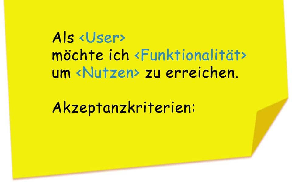 Was ist eine User Story?