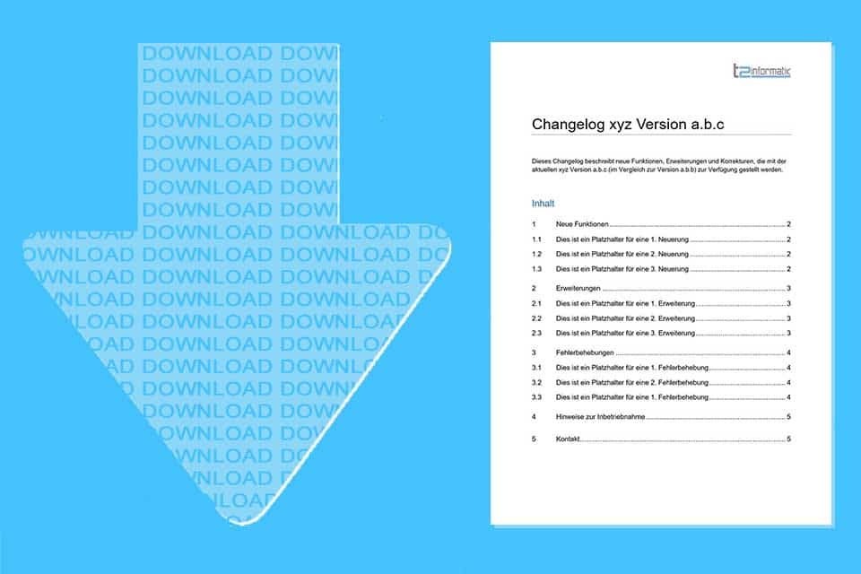 Changelog Vorlage Downloads T2informatik Changelog Vorlage Downloads T2informatik