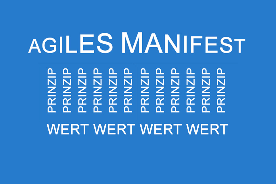Agile Manifest - das Fundament der Werte für agiles Arbeiten