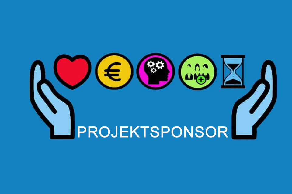 Projektsponsor - die Förderung eines Projekts durch eine Person oder Institution