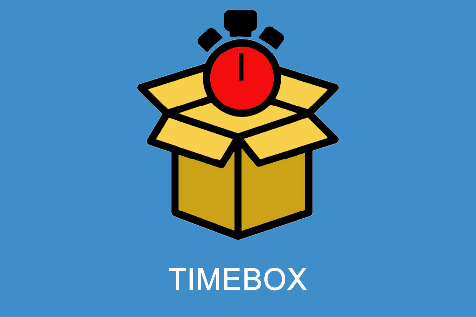 Timebox - ein fixierter Zeitrahmen für ein Projekt oder eine Aktivität
