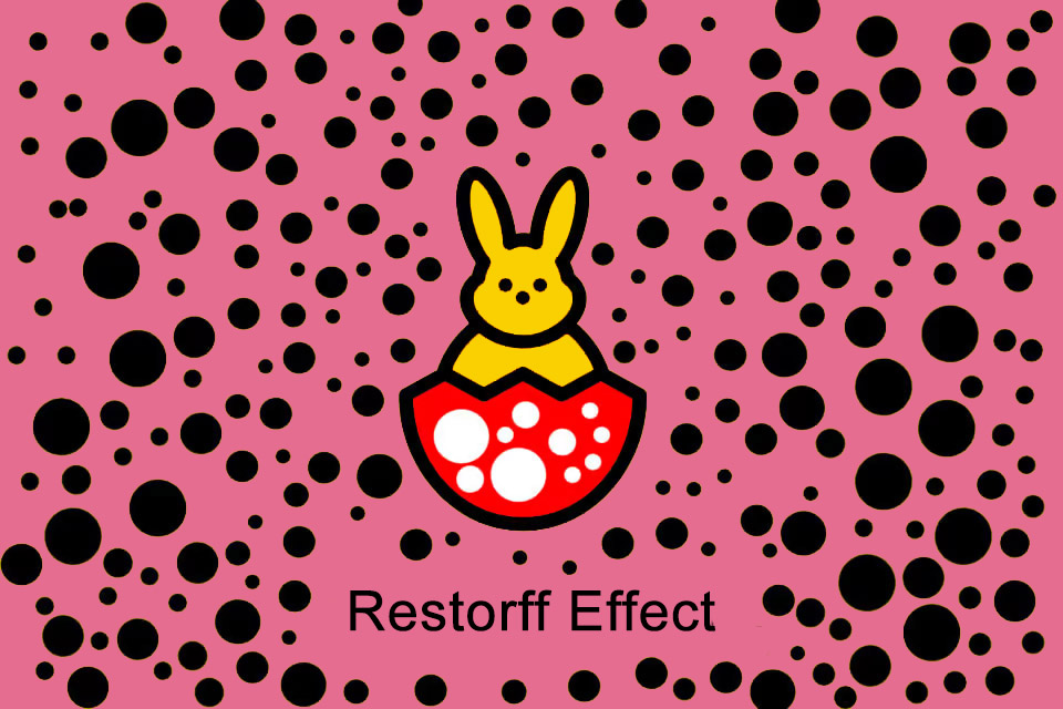 Design trifft Osterhase: Restorff Effect
