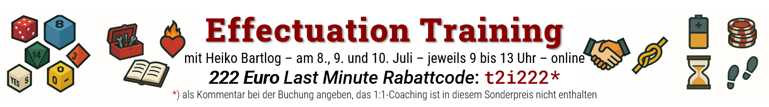 Effectuation Training – Effectual Product Ownership mit Heiko Bartlog