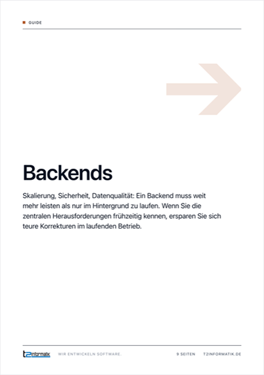Backend Guide zum Herunterladen