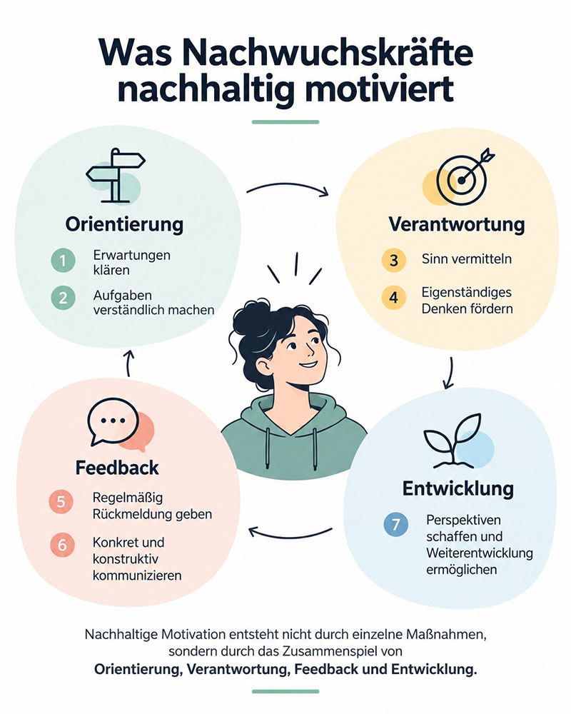 Was Nachwuchskräfte nachhaltig motiviert Was Nachwuchskräfte nachhaltig motiviert